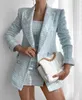 Fashion Women Dress Suits Formal Lady Celebration Set Evening Party Prom Blazer Wedding Tuxedos Outfits 2 Pieces