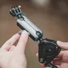 PTTECH Action Camera HandleBar Mount Cykelmotorcykelfäste för INSTA360 One X2 / One R / OSMO Action / G0PRO Tillbehör