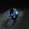 316L Aço Inoxidável Espanha A oração do Senhor Bíblia Scripture Ring para Homens Mulheres Titânio Cruz Rings Fábrica Preço Direto