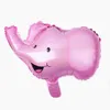 Event Party Supplies Aluminium Film Cartoon Balloon Partihandel Mini Animal Head Tiger Monkey Balloons 10 stilar