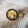 wholesale Spille massoniche Distintivo Mason Massone Accessori da uomo placcati in oro BLM26