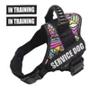 PET-K9 Hondentuig Service Hondenvest Niet-trekkend Reflecterend Ademend Verstelbaar Huisdiervest Harnas voor buitenlooptraining 201126321Z