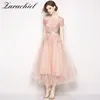 short pink tulle dresses
