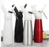 NEW500ML Metal Cake Tools N2O Dispenser Cream Whipper Coffee Dessert Sauces Butter Aluminium Stainless Whipped Fresh Foam Maker SEAWAY CCF97