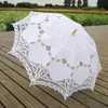 parasols en dentelle ivoire