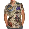 Chemises décontractées pour hommes Dieu Christian Jésus 3D Beach Hawaiian 2021 Chemise d'été à manches courtes Streetwear surdimensionné Camisa Social Chemise Homme A0