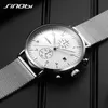 Sinobi 2020 Nowy Wielofunkcyjny Mężczyźni Zegarek Moda DIY Luminous Zegarek Kwarcowy dla Mężczyzna Mężczyzna Casual Sport Chronograph Stop Watch Clock Q0524