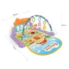 Fitness Frame Foot Harp Baby Nyfödd Game Pad Barn Skaka Ljud Utbildning Inomhusleksaker