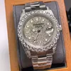 Orologio meccanico automatico da uomo 40mm Montre De Luxe Moda cinturino impermeabile con cassa in acciaio inossidabile con diamanti Cinturino da boutique per regali per fidanzati