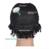 Perruque courte coupe lutin bouclée crépue perruques de cheveux humains pour les femmes brésiliennes Remy cheveux 150 pleine densité bob wig81679172583591