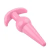 Articoli per massaggi Mini TPE Perline plug anali Giocattoli in gelatina Sensazione sulla pelle Plug dildo Giocattoli sexy per adulti per uomini Butt plug Prodotti sexy Giocattoli sexy per donne Gay