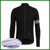 Pro Team Rapha Cycling Jersey Mens Thermal Fleece Långärmad mountainbike skjorta vägcykel toppar sport uniform racingkläder175w