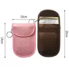 Car Organizer Key Bag Fob Remote Control Shielding Pouch Wallet Case For Privacy Protection Accessories Interior Parts