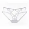 Mulheres Sexy Mesh Briefs Calcinhas Transparentes Voltar Oco Cruzes Elásticas Adolescentes Garotas Precinações Para Estudante Nightwear Panty