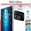 M11ULTRA Telefon Hot Newstyle Global version Original Android Smartphone 7,3 tum 6800amh Stor skärm Mobiltelefon Dual SIM Cell Mobil Smart Face ID 5G 4G