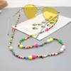 Go2boho occhiali catena arcobaleno perline collana per donna catene gioielli fatti a mano occhiali da sole cinghia cinturino perla d'acqua dolce collane1