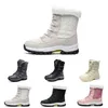 bottes d'hiver hommes chaussures femmes noir en plein air neige chaud botte en peluche mode respirant hommes femmes formateurs baskets