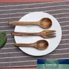 Japanese Style Long Handle Wooden Spoon Stirring Soup Spoons Creative Teak Handmade Honey