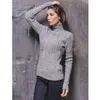Fashion Autumn e Winter High Neck Sexy Sweated Swater Crocheted Turtleneck Pollover Cotton 210416