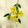 Decorative Flowers & Wreaths Gao Zhi 6 Lily Artificial Flower Home Shopping Mall Decoration Wedding Venue Layout 10 Pieces