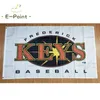 MILB Frederick Keys 플래그 3 * 5ft (90cm * 150cm) 폴리 에스터 배너 장식 플라잉 홈 정원 축제 선물