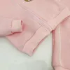 高品質の赤ちゃん男の子の女の子服セット子供秋の春の長袖ジャケット+パンツ2個のPCSスーツ子供スポーツトラックスーツ