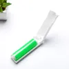 Portable Składane Szczotki do usuwania Włosów Wielokrotnego użytku Zmywalny Lint Roller Sticky Silicone Dust Wiper Pet-Hair Remover Cleaning Pędzel 5398 Q2