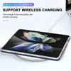 Custodie trasparenti per Samsung Galaxy Z Fold 3 Fold 4 5G Custodia in silicone con cornice multipla Cover rigida trasparente