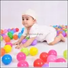 Sand & Gifts25Pcs/Lot Plastic Ocean Ball Eco Friendly Soft Tent Bath Water Pool Baby Kids Swim Pit Toy Outdoor Fun Sports Play Toys Drop Del