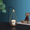 Candle Houders Nordic Light Luxe Smeedijzeren Bruiloft Houder Romantische Kandelaar Kerst Tafel Homestay Sfeer Decoratie