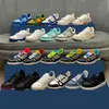 2023 Diseñador Hombres Zapatos casuales Cuero genuino Plataforma al aire libre Corredores Zapatillas de deporte Zapatillas de deporte