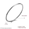 Luxe Designer Armband 2021 Bangles 925 Sterling Solid Silver Fashion Personality Simple Smooth for Women Wedding Engagement Sieraden