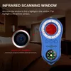 Novo detector de câmera gps rastreador detector perdido alarme rf sinal infravermelho hotel anti-supervisão Anti-Snek shok shoe noite visão movimento