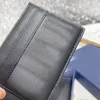 Toppkvalitetsläderhållare Fashion Handbag Purses Men Women039S Coin Card Holders Black Letter Tryckt Mini Walls Key Purse P3655907