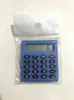 Mini student exam learning essential small calculators portable color multifunctional small square 8 digit calculator T2I53406