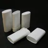 Portable DIY Plastic Empty Oval Lip Balm Tubes Deodorant Containers Clear White Lipstick Fashion Cool Lip Tubes DH2090