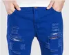 Erkek kot pantolon yırtılmış kısa marka giyim akasya insan moda bermuda yaz şort nefes alabilen denim erkek pantolon187p