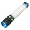 In 1 Multifunction LED 800Lum 300M 4 Mold Light 18650 Battery With Alarm Outdoor Camping Car Drop Flashlights Torches