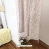 Cortinas de algodón, pequeñas, frescas, coreanas, para sala de estar, dormitorio, partición, decoración del hogar