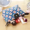 Lattice Floral Cosmetic Bags For Women MakeUp Pouch Make Up Bag Clutch Hanging Toiletries Travel Kit Jewelry Organizer Holder Casual 10