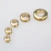 10 pieces brass gas hole screw Threaded nail connection eyelet DIY bag belt part hardware handmade buckle