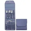 Set di tagliaunghie da 12 pezzi portatile per ragazze, set di strumenti per manicure e pedicure professionale RRF12478