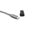 USB Type C Vrouw naar 4pin Chargers Adapter voor -Garmin Approach S60 Fenix ​​6x Pro Solar VivoActive3 Trainer Active T21A