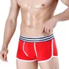 Underpants Men's Panties Cotton Breathable Mid-waist Sexy Sports Boxer Briefs