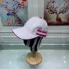 CHIC LETRA CHETA JACQUARD BOLS CAPS Women Designer boné de lona menina ao ar livre spingback couro splicing snapbacks chapéu