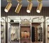 Pendelleuchten Nordic Gold Helle Dekoration Spotlicht Wohnzimmer Esszimmer Haushalt Sky Tube Garderobe Bekleidungsgeschäft LED-Schiene