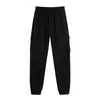 Pantaloni Harem neri Donna Casual Allentato a vita alta Elastico con coulisse Pantaloni da tasca Streetwewar Pantaloni e pantaloni Harajuku 210417