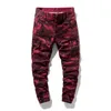 Herr Camouflage Jogger Cargo Byxor Bomull Märke Fritid Löst Taktisk Militärmode Streetwear Byxor Stor storlek 210715