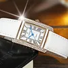 腕時計ファッションデザイン日本のクォーツムーブメントレディースウォッチレザーホワイトドレス女性の時計レラジオフェミニノ