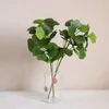 10Pcs Artificial Plants flower Ginkgo Biloba Leaves Home Garden Decoration Wedding Flower Arrangement Plant Wall Background Fake Leaf